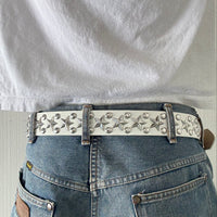 White Star And Round Studded Belt