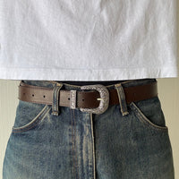 Brown Western Belt