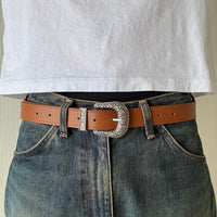 Tan Western Belt
