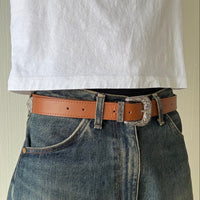 Tan Western Belt
