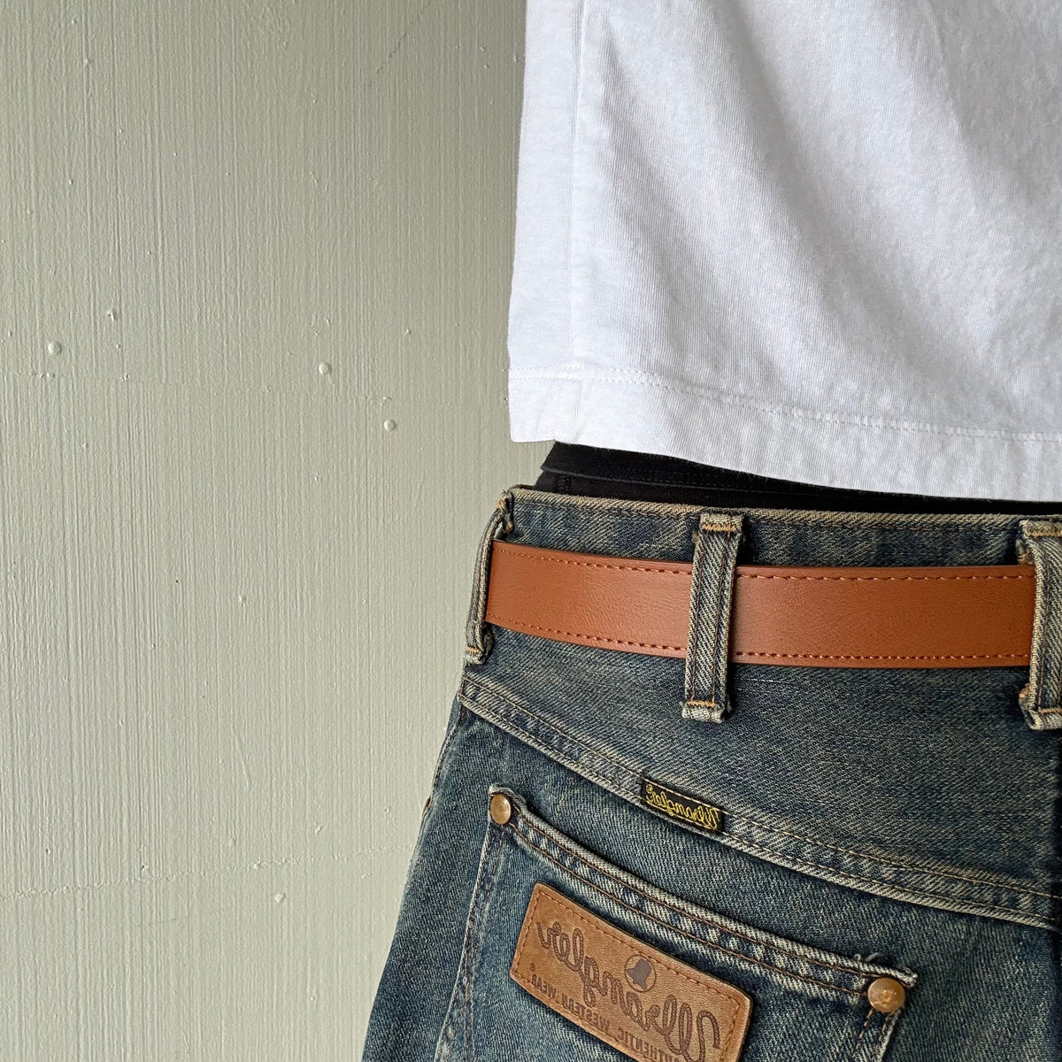 Tan Western Belt