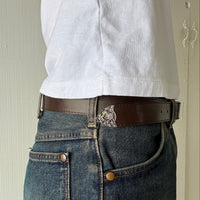 Brown Western Belt
