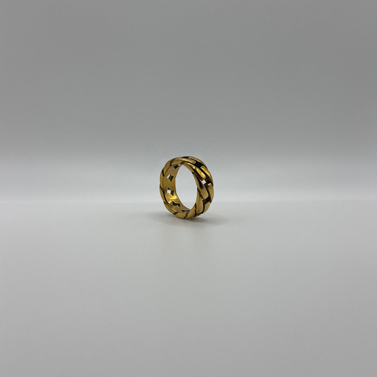 Gold Chain Ring