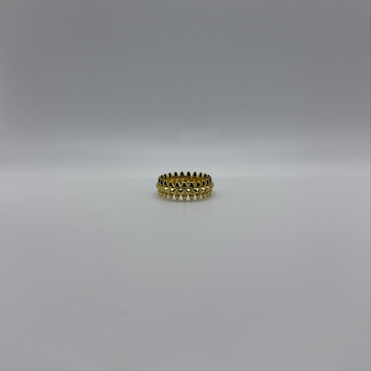 Gold Spiked Ring