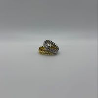 Silver Spiked Ring