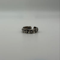 Silver Star Pentagon Ring