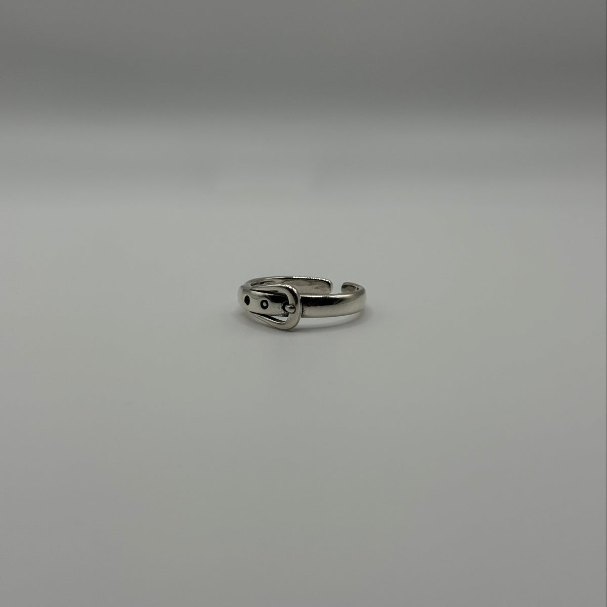 Silver Belt Cowboy Ring
