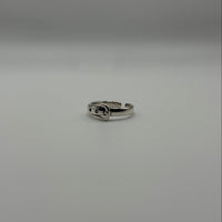 Silver Belt Cowboy Ring