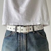 White Star And Round Studded Belt