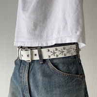 White Star And Round Studded Belt